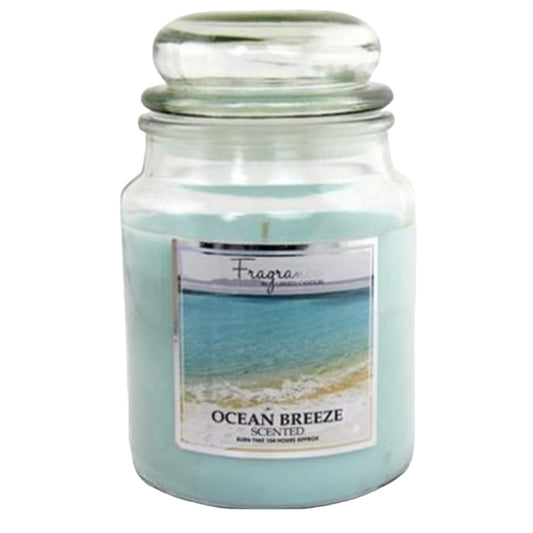 Copy of Liberty Natural Soy - Large "Ocean Breeze" (18oz - 104hr Clean Burning)