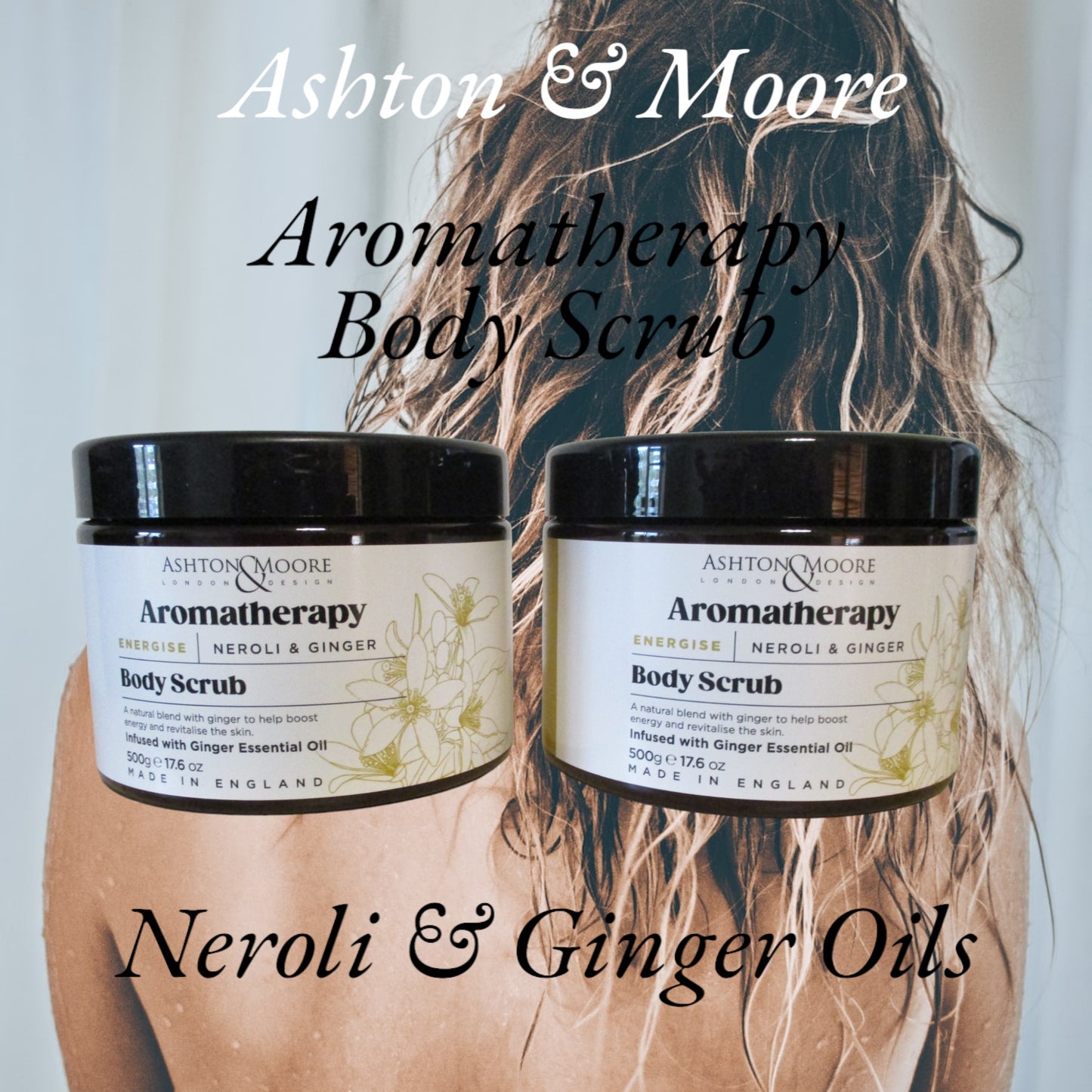 Ashton & Moore – Aromatherapy Body Wash & Body Scrub.Wash