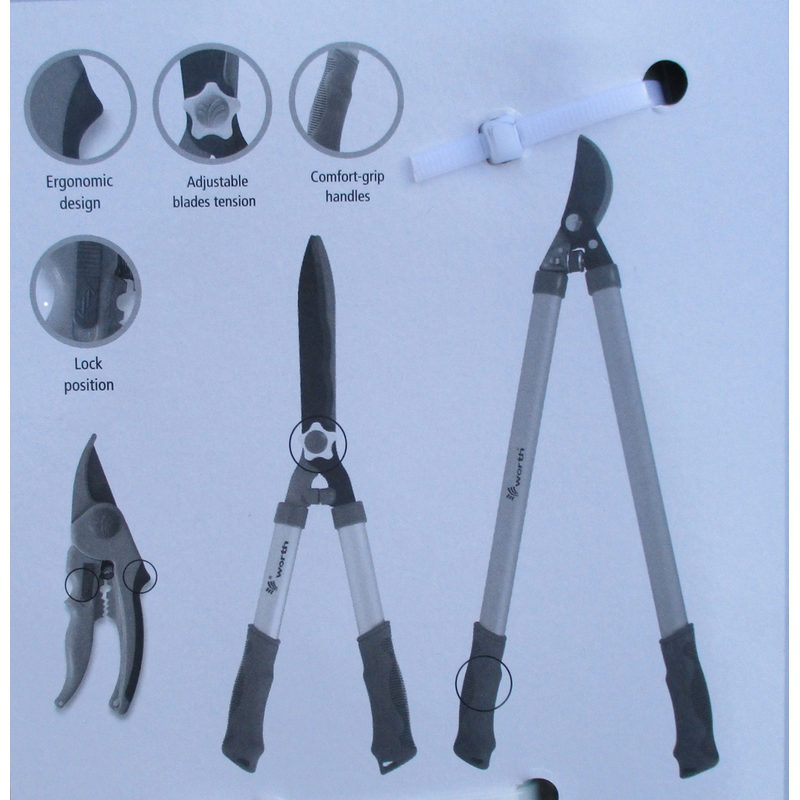 Cutting Combo - Pruners 8" - Loppers - Shears