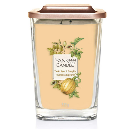Yankee Candle: Elevation Collection Large Candle 552g - Tonka Bean & Pumpkin