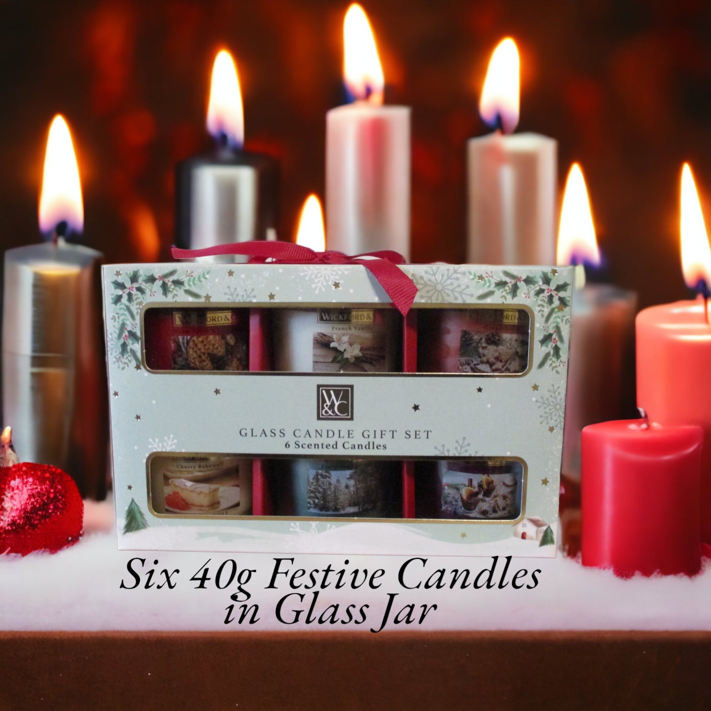 Wickford & Co - Candle Gift Sets - Christmas 3 x Options