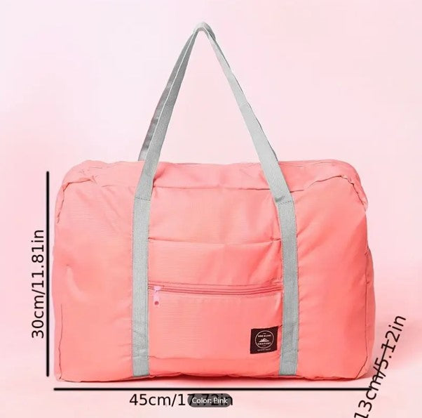 Handy Fold- Away - Under Seat Cabin Bag - Flight Hand Luggage 45cm x 30cm x 13cm