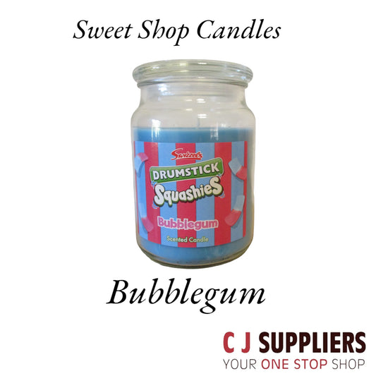 Swizzels (Sweet Shop Favorites) Squashies  Bubblegum Candle