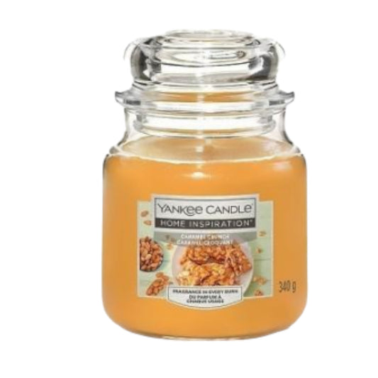 Yankee Candle Caramel Crunch - Medium jar candle 340g