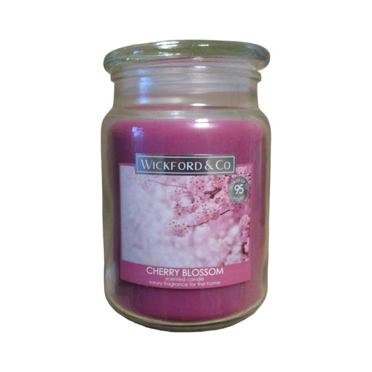 Luxury Scented Candle - (Cherry Blossom) - (By Wickford & Co)