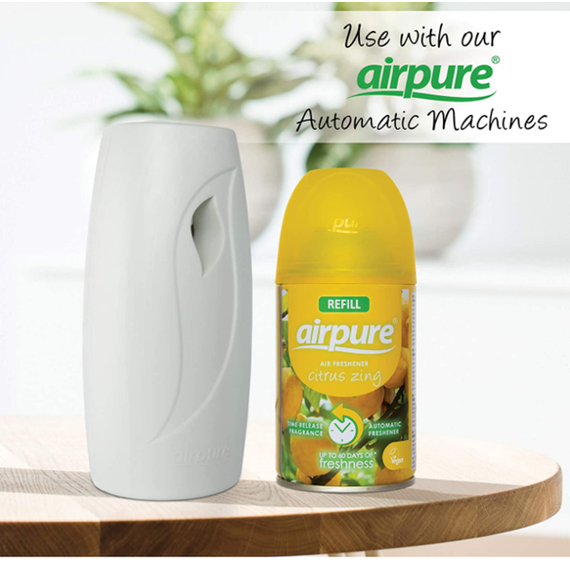Airpure Air-O-Matic Air Freshener Refill - Citrus Zing Fragrance x 1
