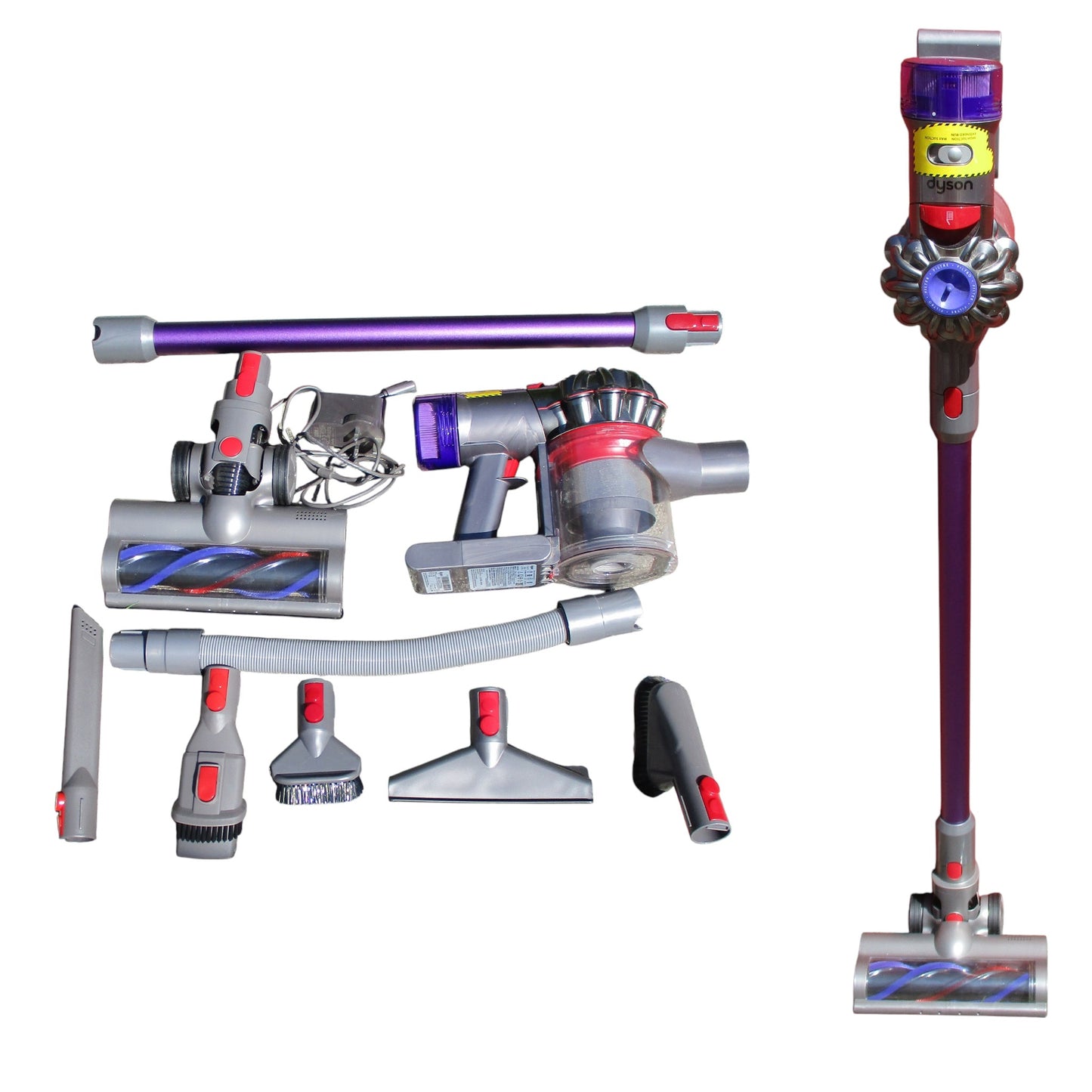 Dyson V8 Cordless Vacuum Cleaner – Refurbished with 12-Month Warranty
