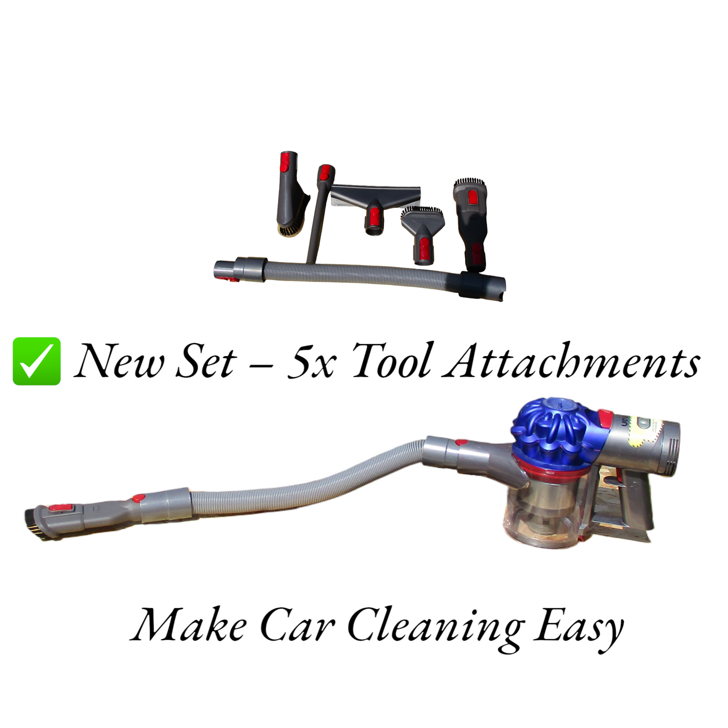 Dyson V7 Cordless Vacuum Cleaner – Refurbished with 12-Month Warranty
