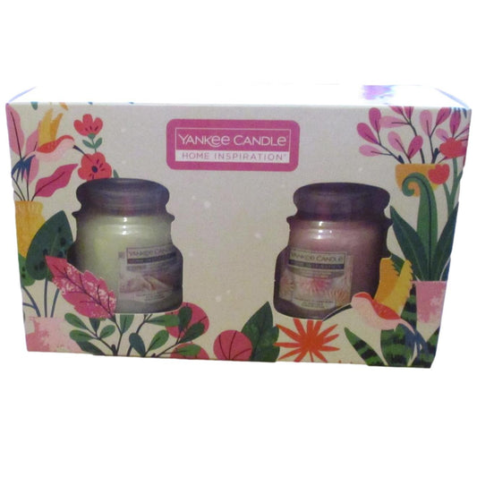 Yankee Candle Gift Set 2 x 104g candles - Sugared Blossom & Duvet Days