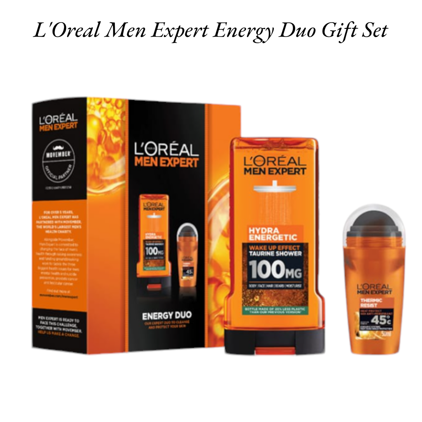 L'Oreal Men Expert Energy Duo Gift Set (RRP £8.00)