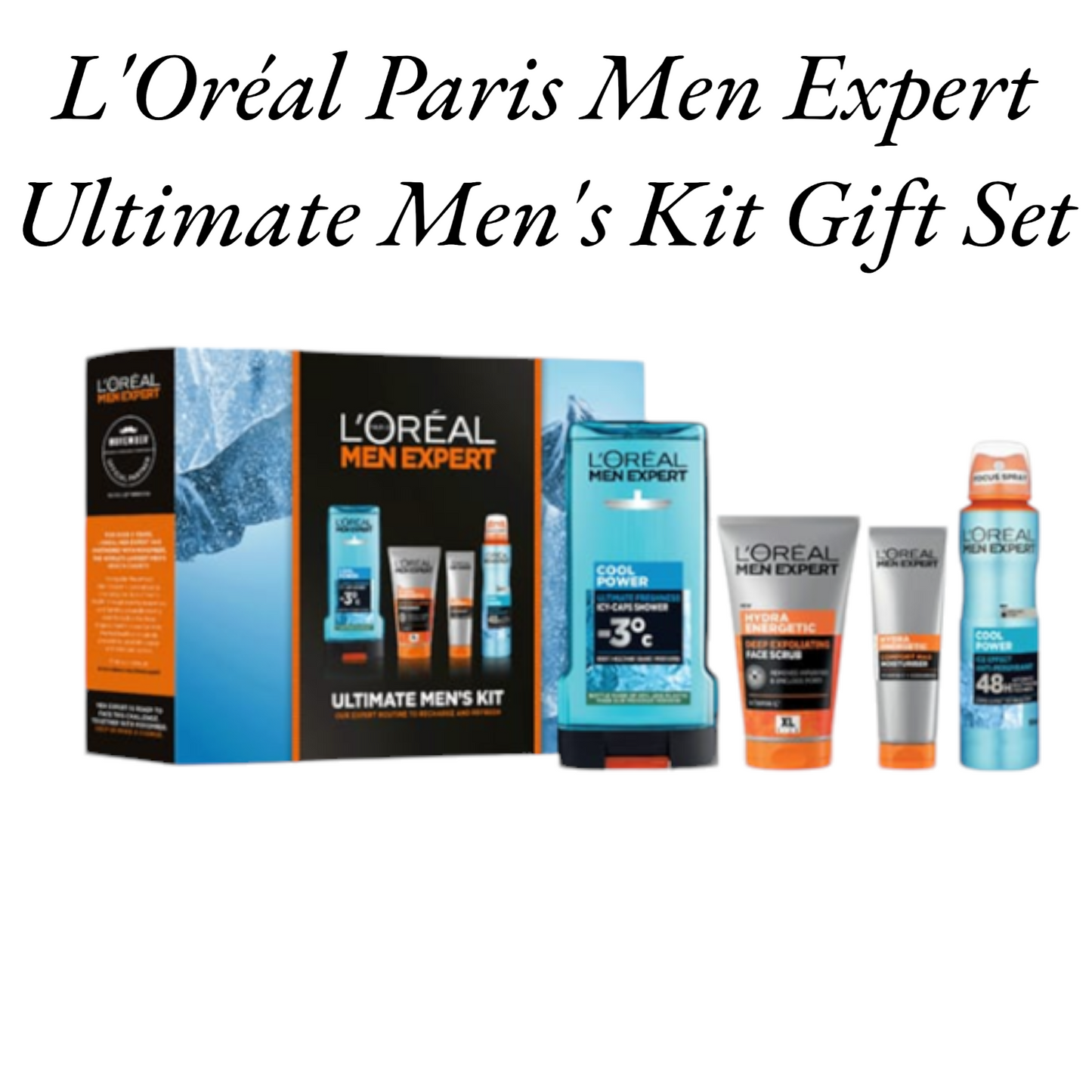 L'Oréal Paris Men Expert Ultimate Men's Kit Gift Set (RRP 20.00)