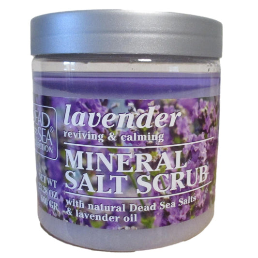 Dead Sea Scrub Mineral Dead Lavender (Bath Body Scrub Large 660g)