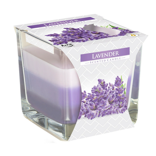 Scented Candles in Glass Jar 2 Wicks - (Lavender) Home Decor 32hr Burning Time