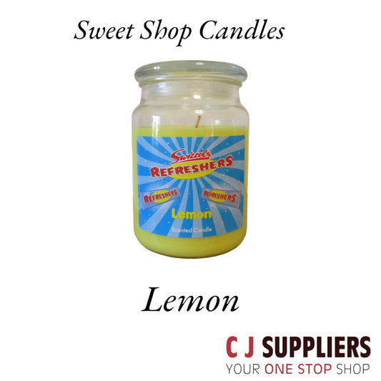 Swizzels (Sweet Shop Favorites) Lemon Refreshers Candle