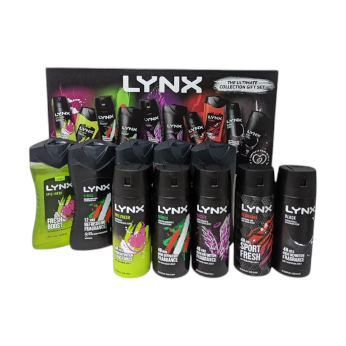 LYNX Multi Branded Ultimate Collection Gift Set 10 piece