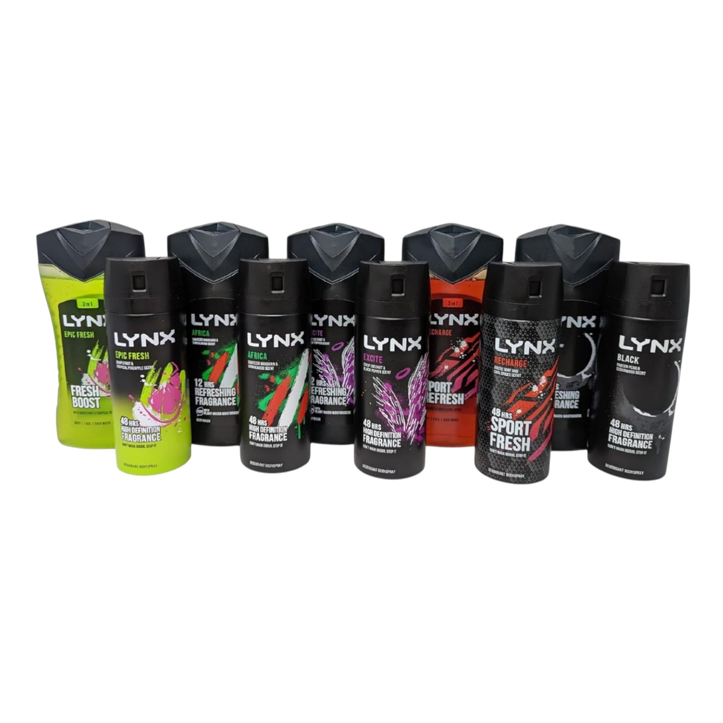 LYNX Multi Branded Ultimate Collection Gift Set 10 piece