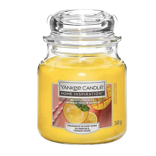Yankee Mango & Lemonade Medium Jar 340g