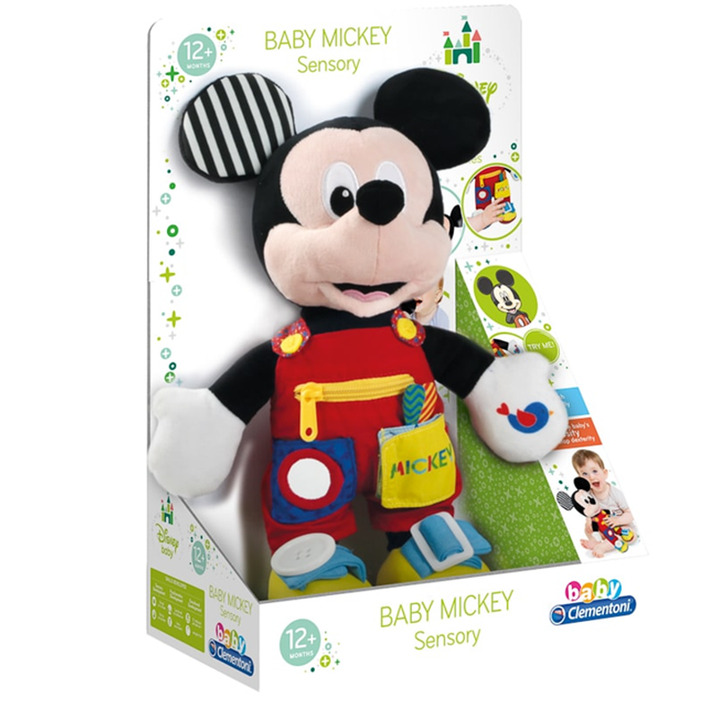 Disney Baby Mickey Mouse Sensory Plush Toy CJ Suppliers
