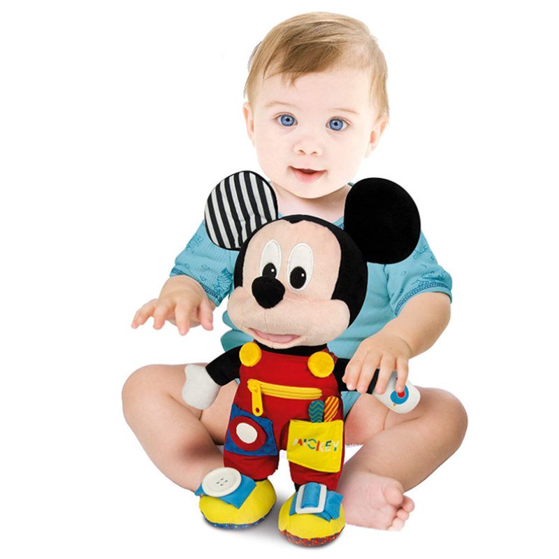 Disney Baby Mickey Mouse - Sensory Plush Toy