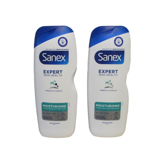 Sanex XL - Expert Moisturising Shower Gel - 2 x 570ml