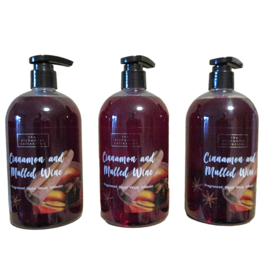 Cinnamon & Mulled Wine - Hand Wash 3 x 500ml