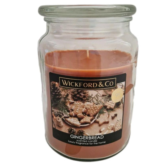 Luxury Scented Candle - (Gingerbread) - (By Wickford & Co)