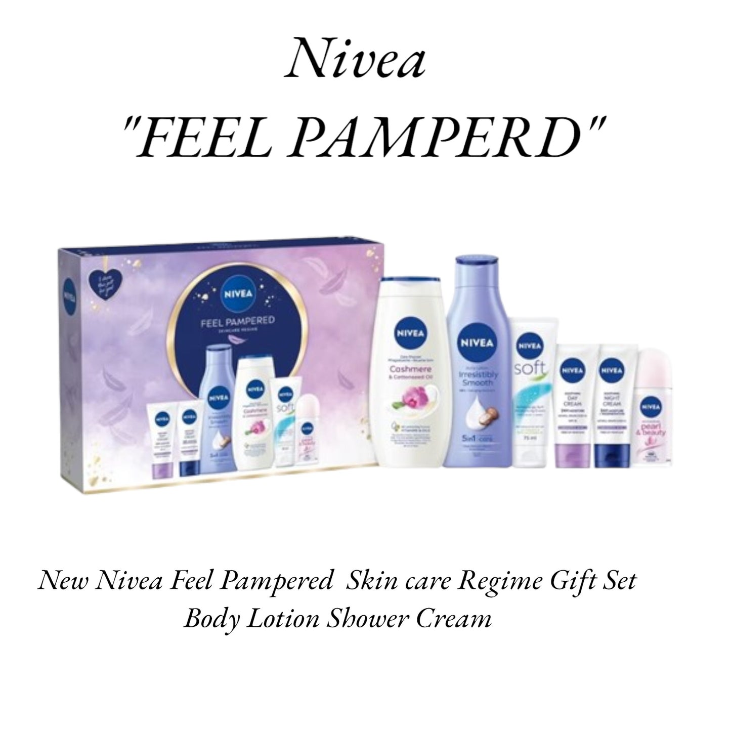 Nivea Rose Pampered Set (Half Price)