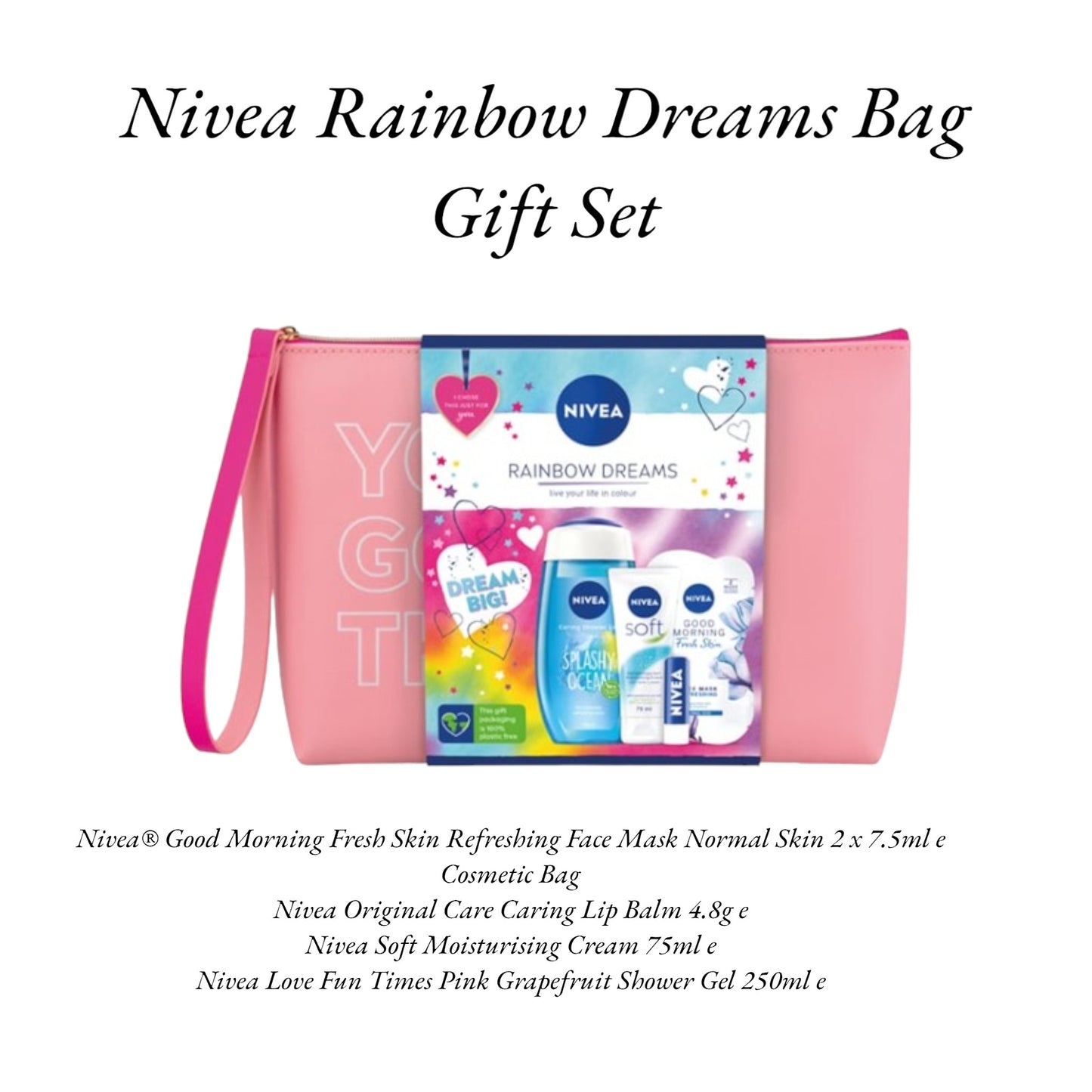 Nivea Rainbow Dreams Bag Gift Set