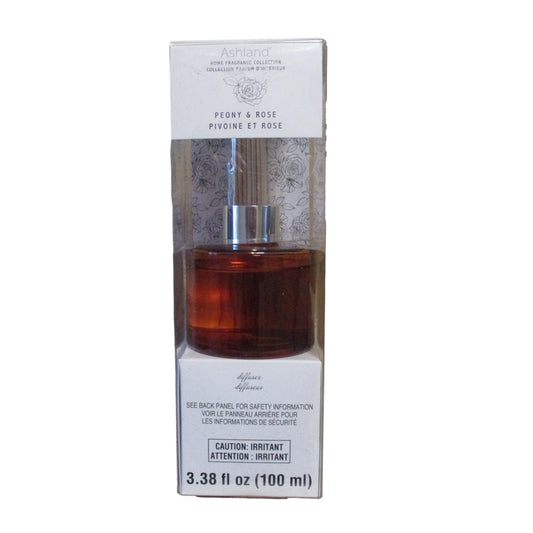 Ashland - Oil Scented Reed Diffuser - 100ml - (Peony & Rose)