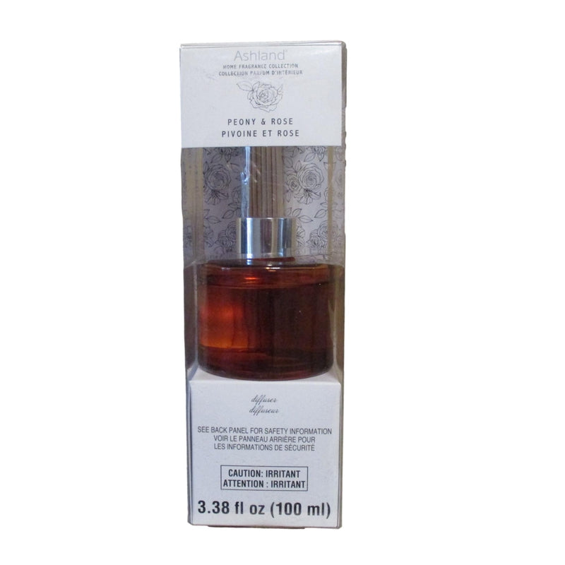 Ashland - Oil Scented Reed Diffuser - 100ml - (Peony & Rose)