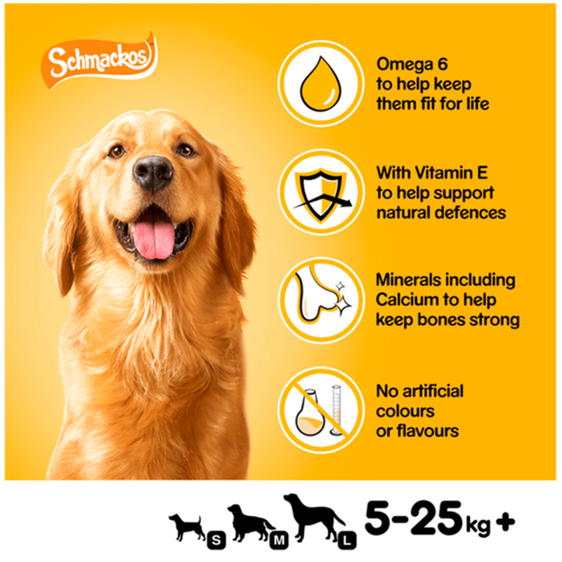 Pedigree Schmackos X 20 - Poultry Mix 144g (9X)