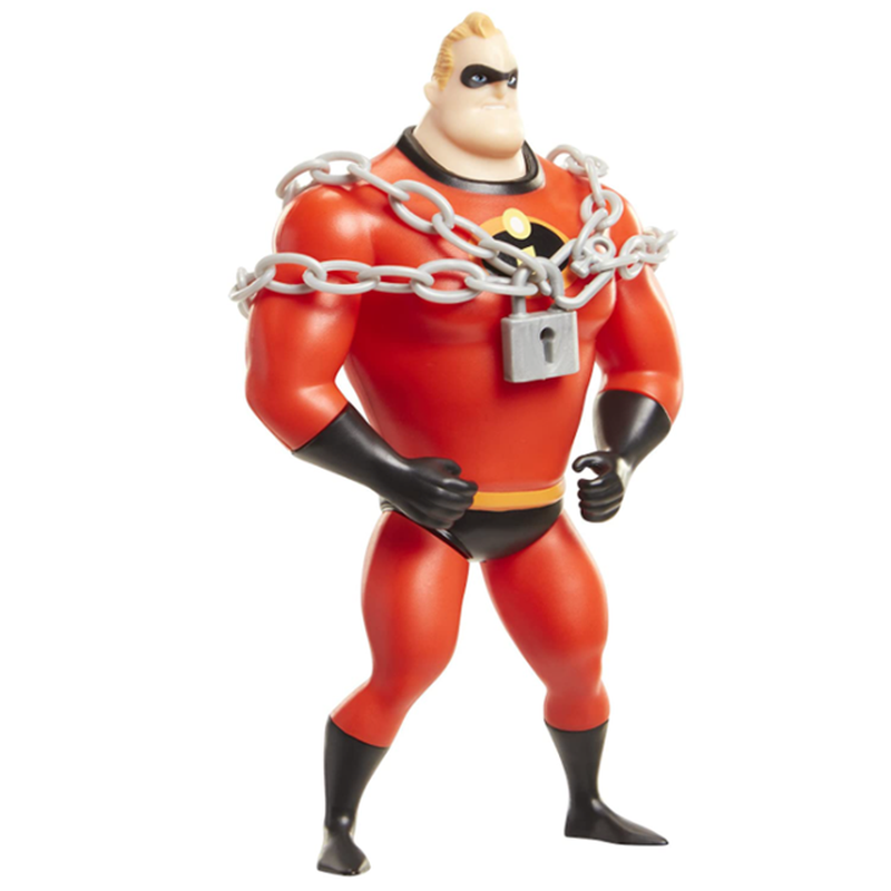 Disney Pixar Incredibles 2 Chain Bustin Mr Incredible Action Toy New