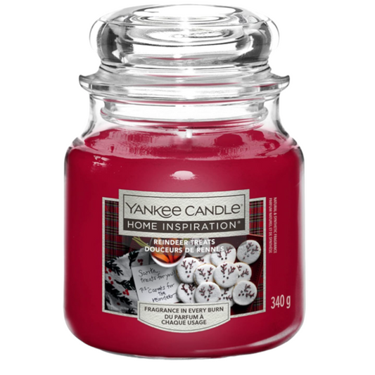 Yankee Candle Reindeer Treats - Medium jar candle 340g