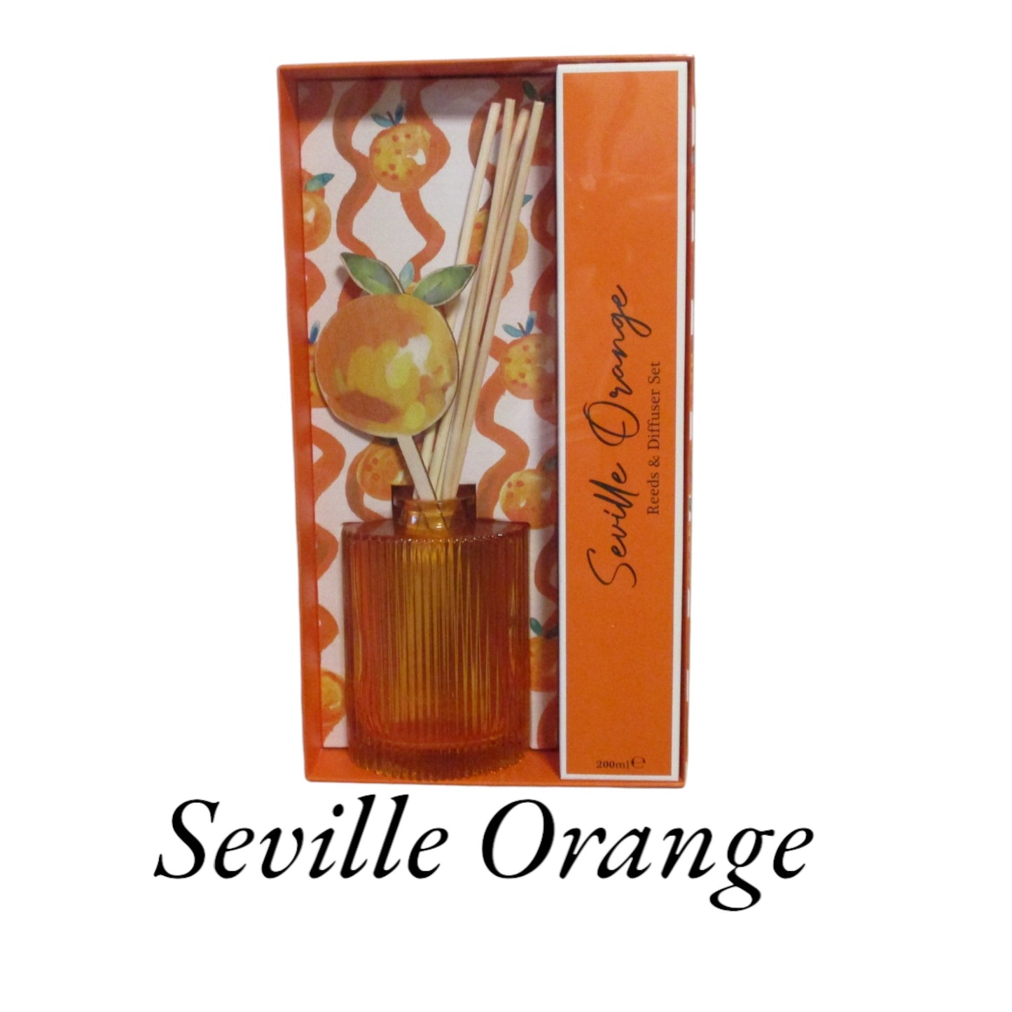 Diffuser XL - 200ml Seville Orange - 16 weeks of fragrance