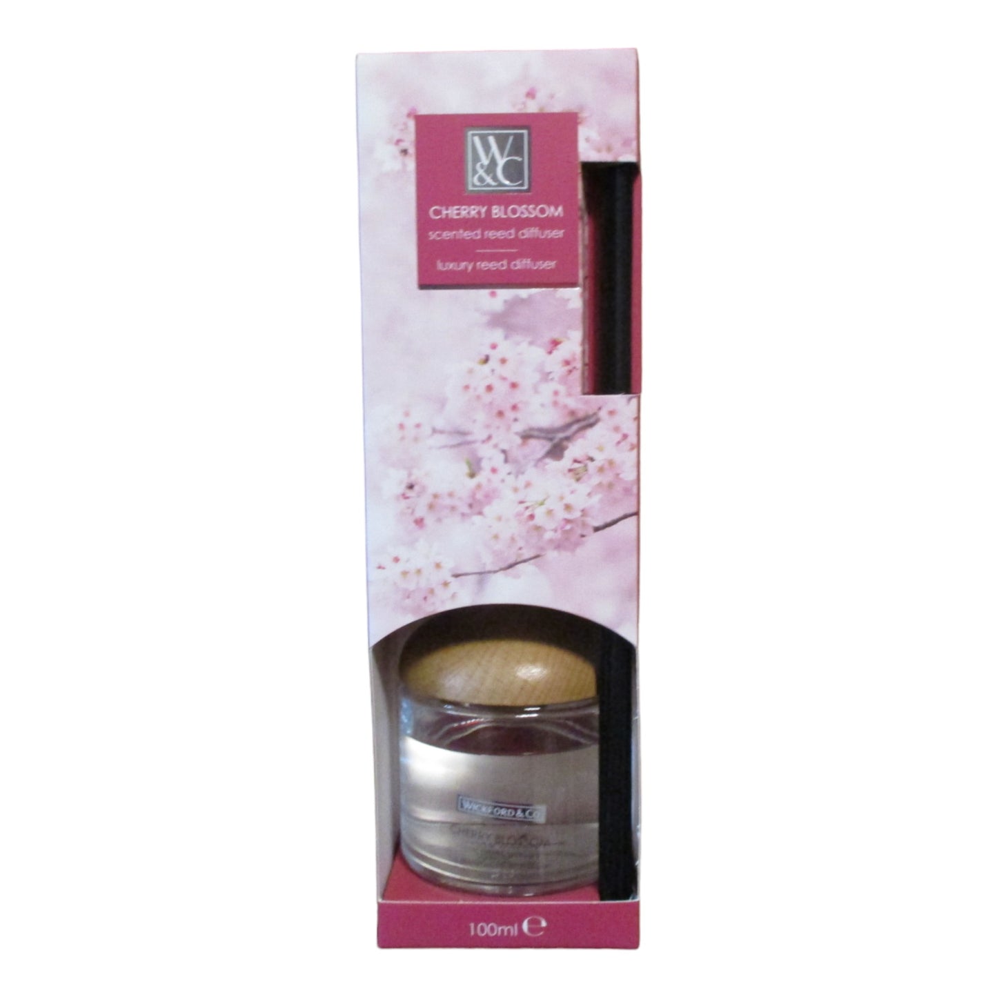 Wickford & Co - "Cherry Blossom" - Reed Diffuser Luxury Fragrance 100ml