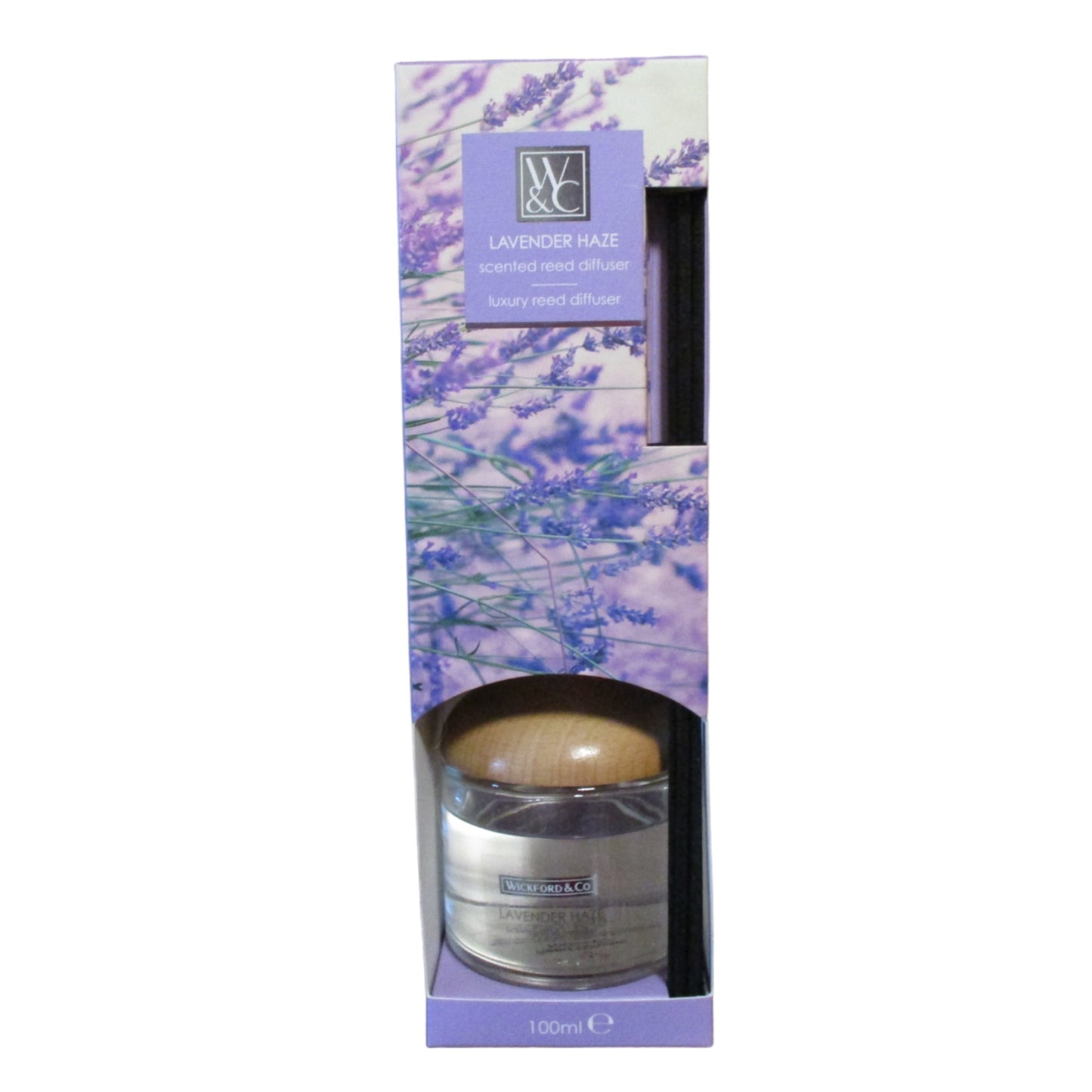 Wickford & Co - "Lavender Haze" - Reed Diffuser Luxury Fragrance 100ml