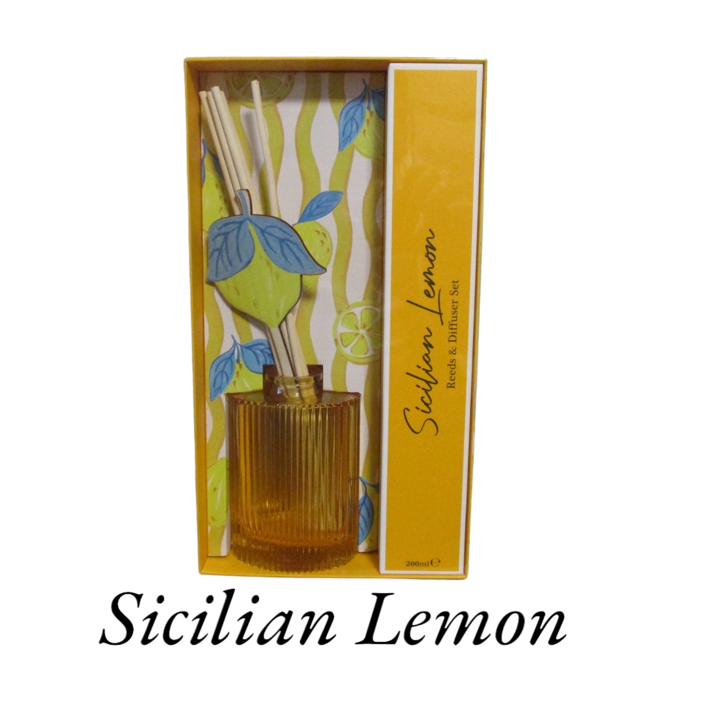 Diffuser XL - 200ml Sicilian Lemon - 16 weeks of fragrance