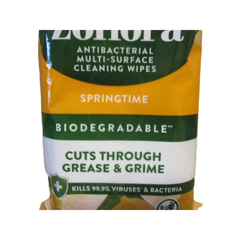Zoflora Antibacterial Multi Surface Cleaning - Springtime - 108 Wipes x 2pk