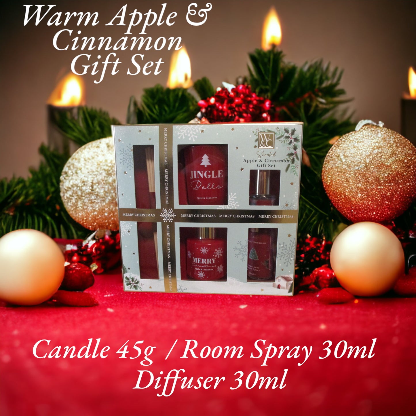 Wickford & Co - Candle Gift Sets - Christmas 3 x Options