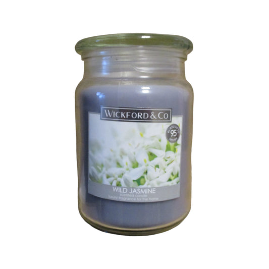 Luxury Scented Candle - (Wild Jasmine) - (By Wickford & Co)