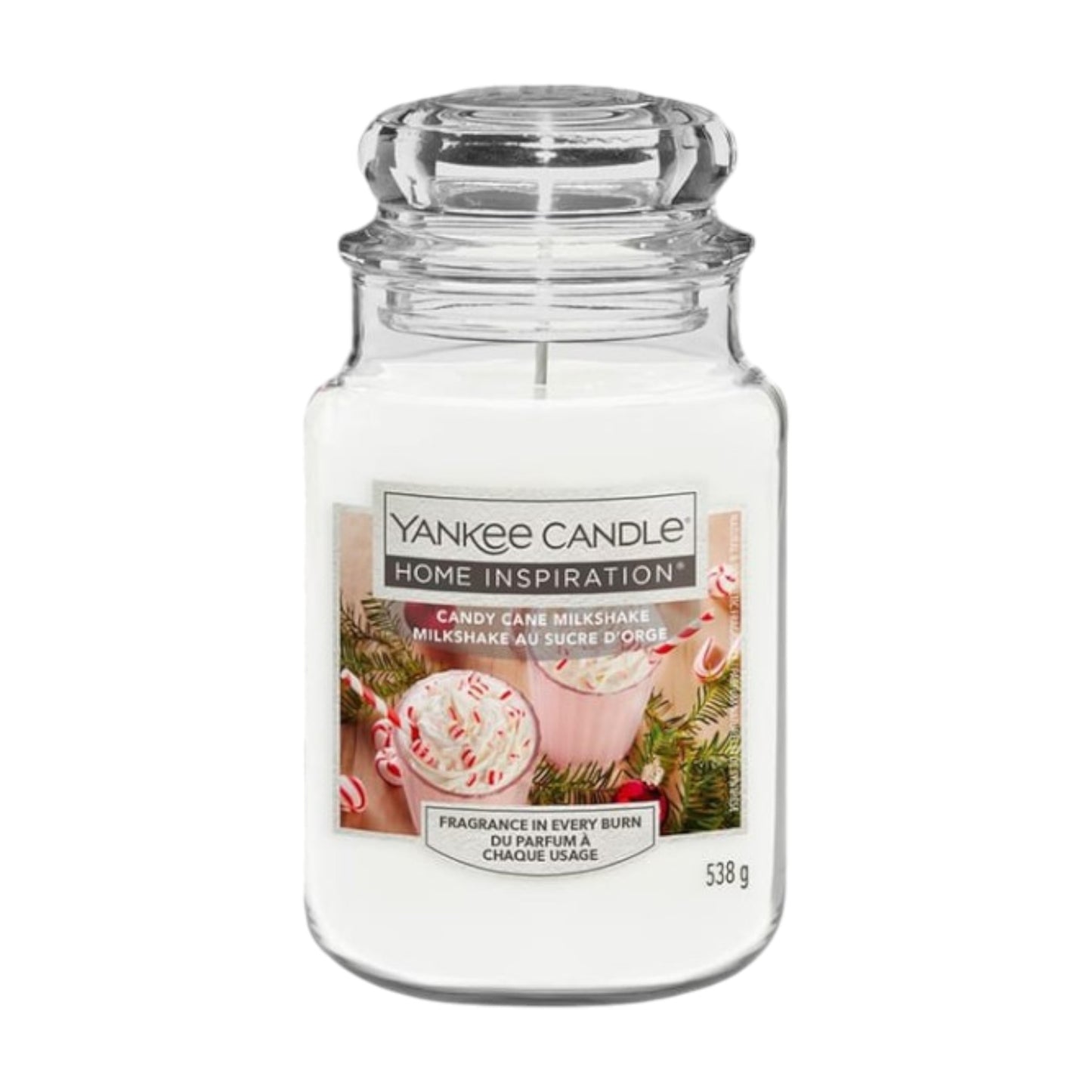 Yankee Candle - Large Jar 538g – Candy Cane Milkshake