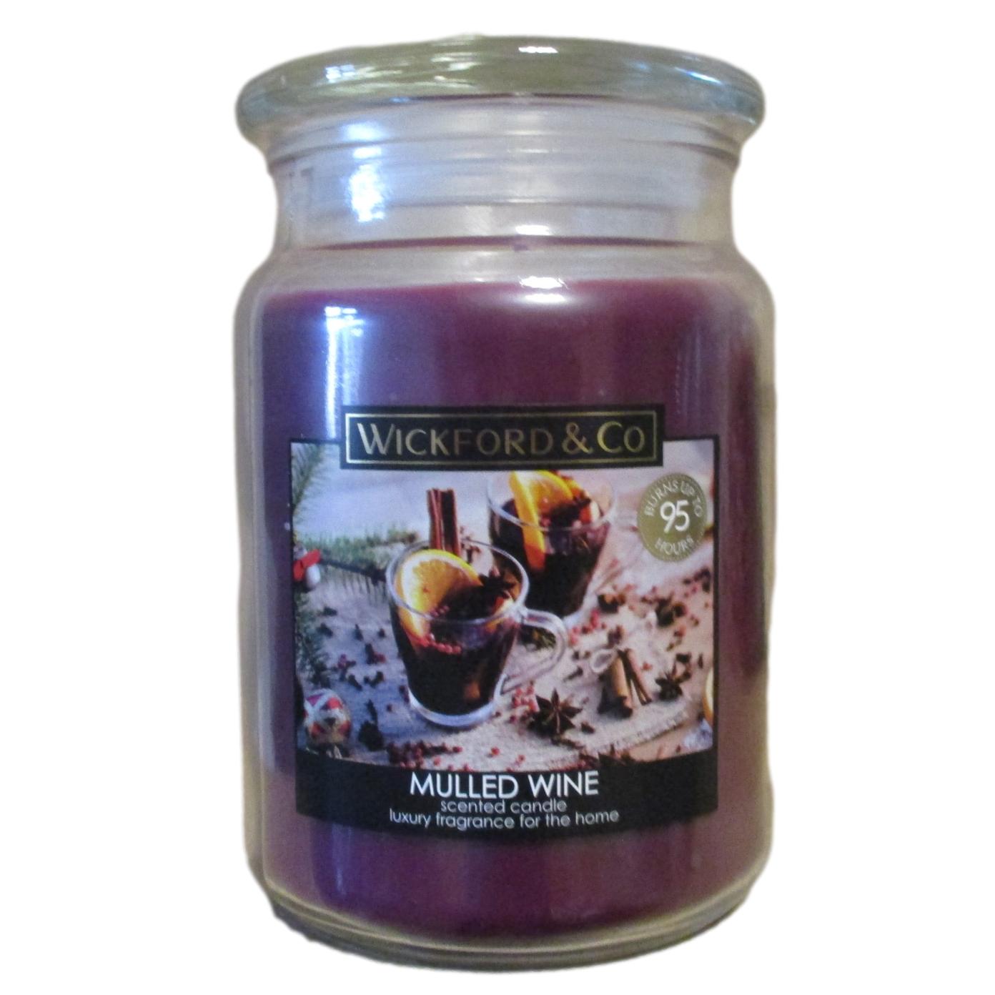 Wickford & Co – 18oz Jar with lid up to 95 Hour Burn Time.