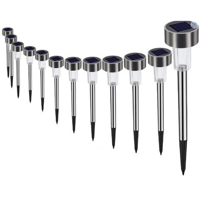 Solar Lights Outdoor Garden, 12 Pack