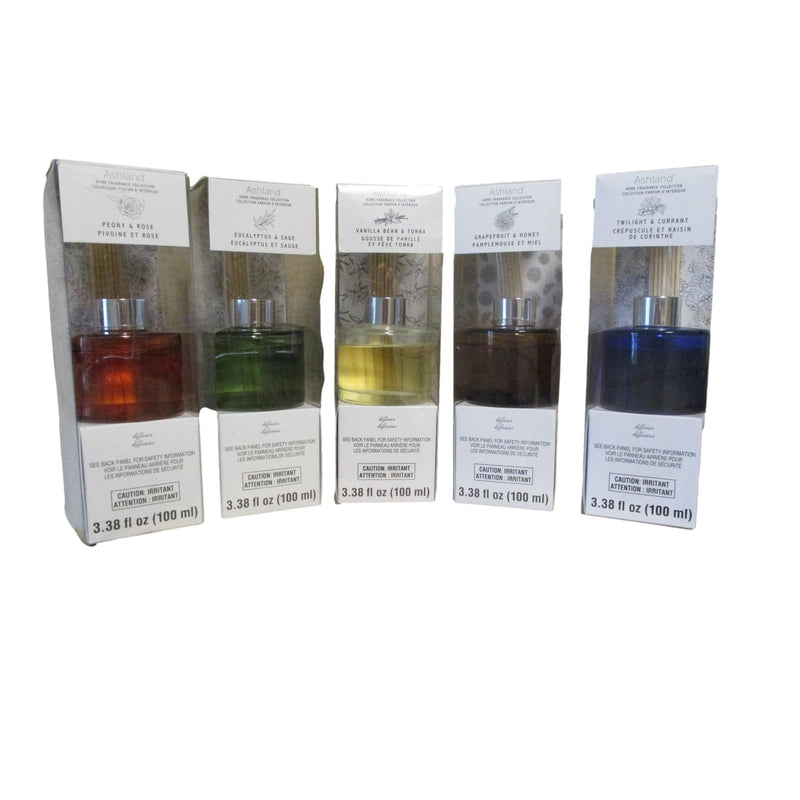 Ashland - Oil Scented Reed Diffuser - 100ml - (Vanilla Bean & Tonka)