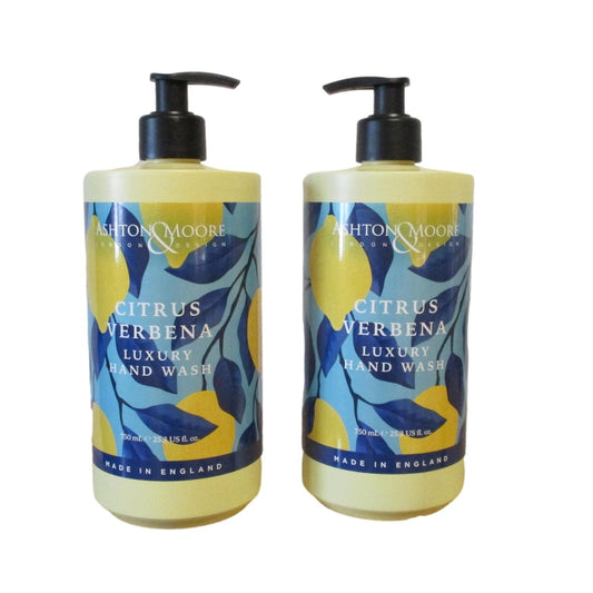 Ashton Moore London Design Citrus Verbena Luxury Hand Wash 2 x 750ml Hand Wash