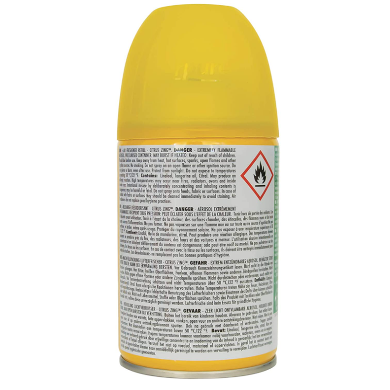 Airpure Air-O-Matic Air Freshener Refill - Citrus Zing Fragrance x 1