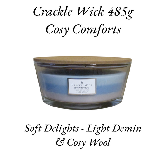 Crackle Wick 485g - "Cosy Comforts"