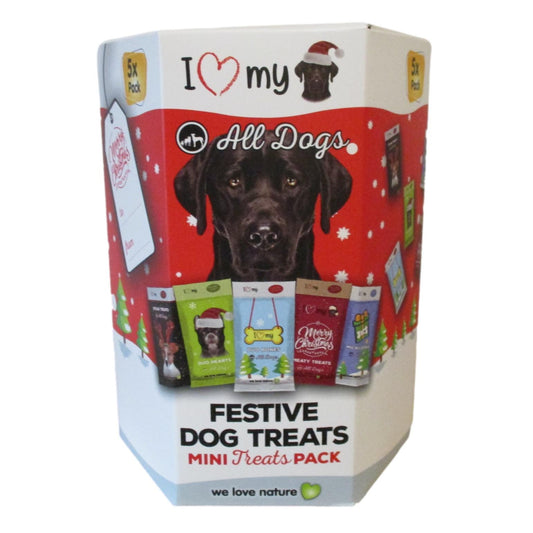 I Love My Dog - Festive Dog Treats 5 x 100g