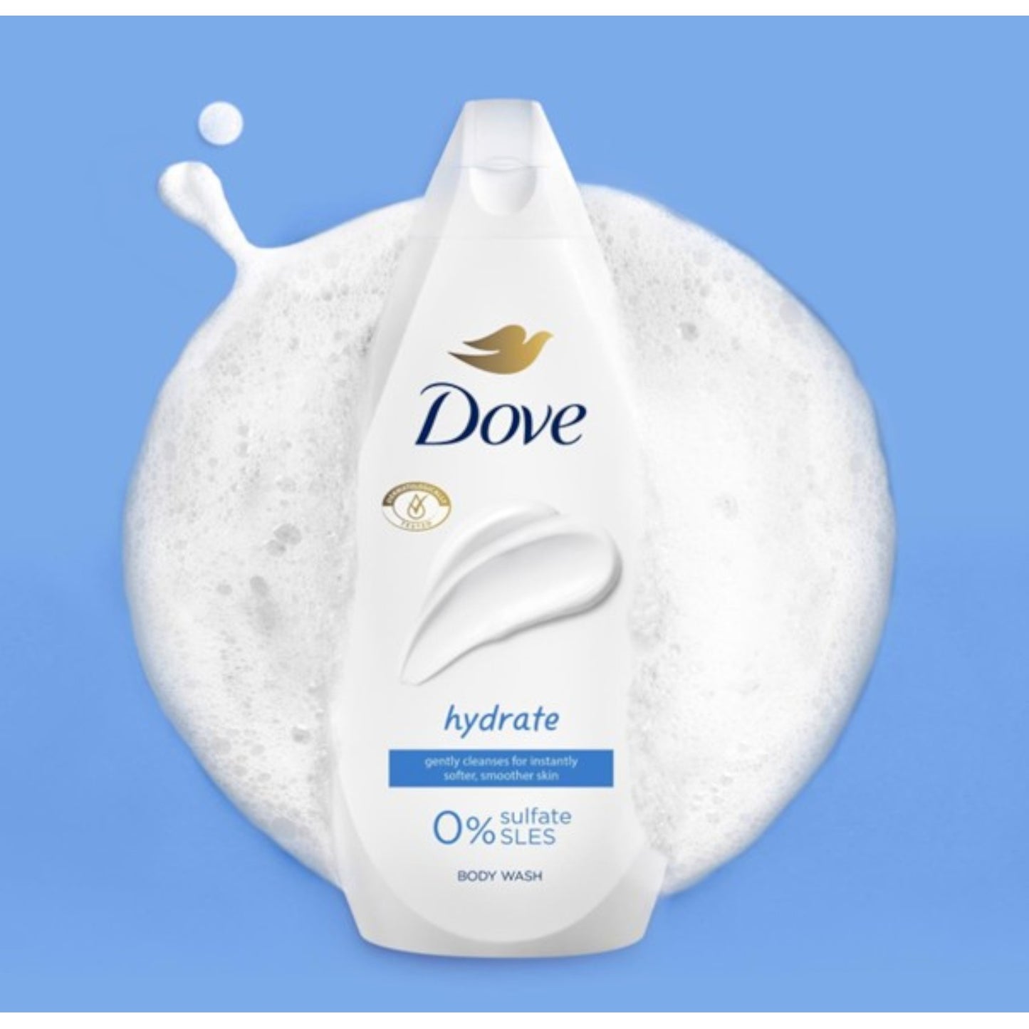 Dove XL Hydrate Body Wash  , (2x720ml)