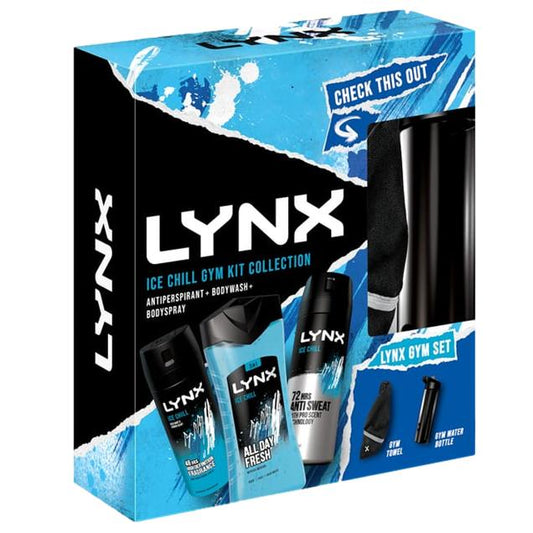 Lynx Gym Collection Gift Set - Ice Chill RRP (£20.00)